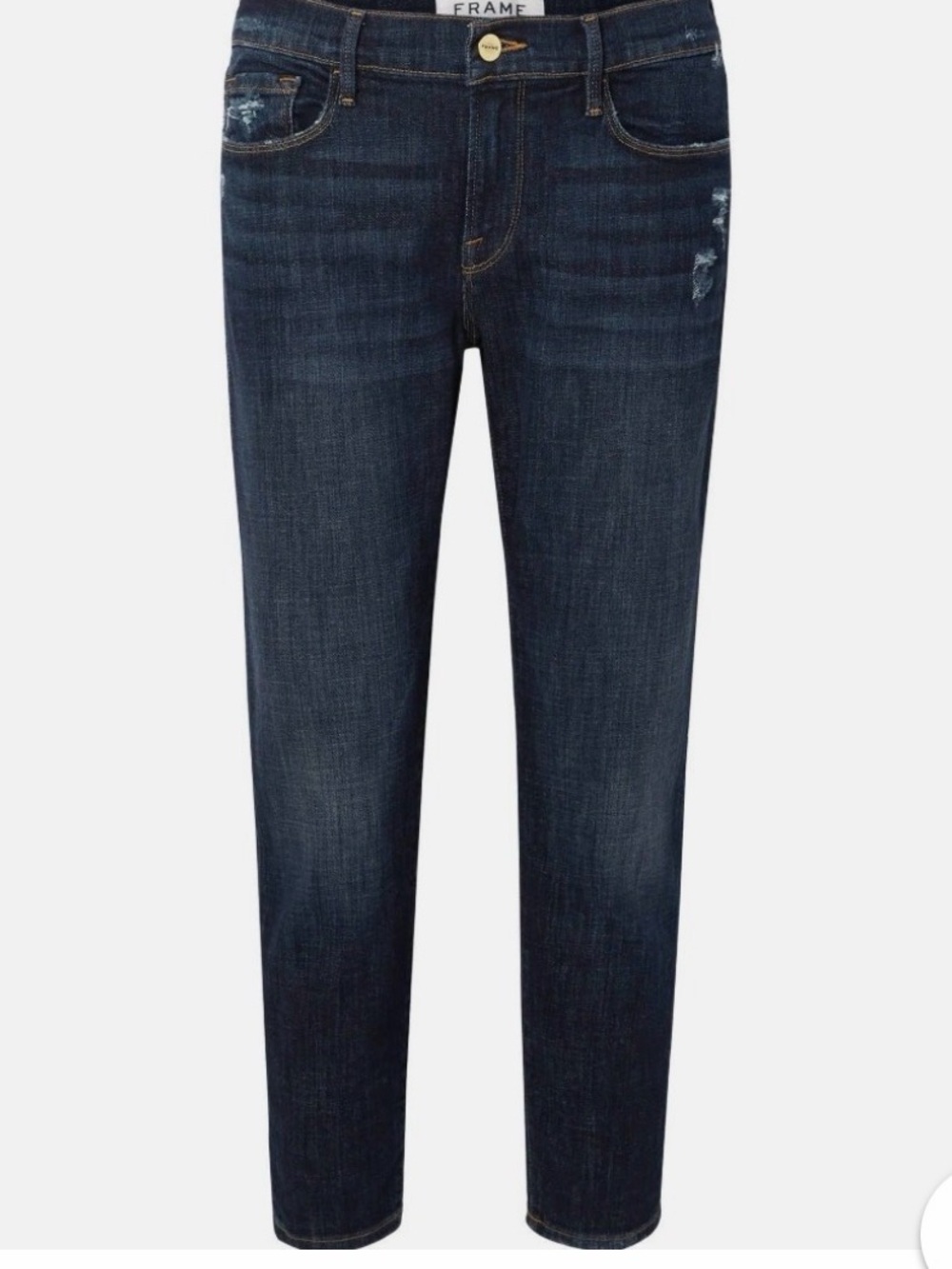 FRAME Le Garçon Crop Denim Jeans